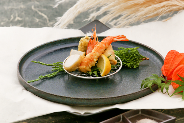 旬の天麩羅盛り合わせ